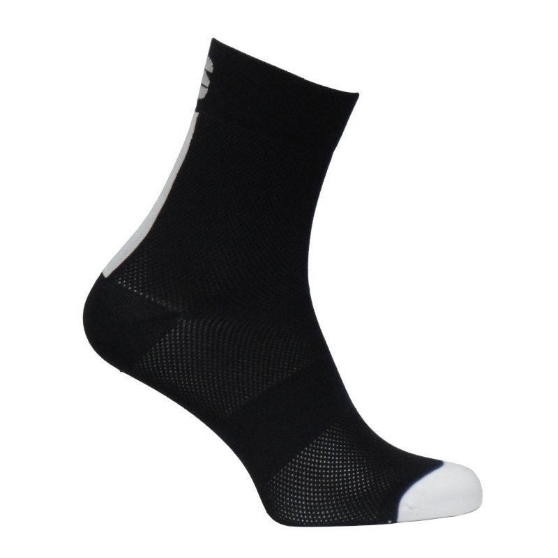 Strumpor för kvinnor Sportful BFP 12 W Socks svart-vit Strumpor för kvinnor Sportful BFP 12 W Socks svart-vit